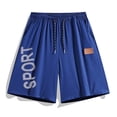 thumbnail image 6 of IhhxPro Men's Athletic Shorts with Pockets Quick Dry Sport Men Casual Drawstring Lightweight Breathable Training Jogging Gym Workout Summer Loose Fit S-2XL, 6 of 8
