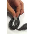 thumbnail image 2 of DGTKS Straight Power Cord RJ11 Connector for Beltronics and Escort Radar Detector, 6ft, 2 of 2