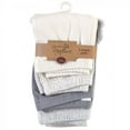 thumbnail image 2 of Touched by Nature Baby and Toddler Organic Cotton Pants 4pk, Heather Gray Oatmeal, 0-3 Months, 2 of 2