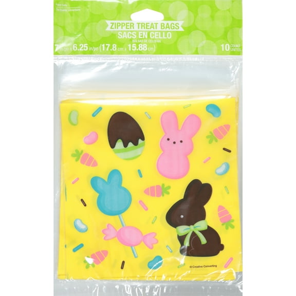 Creative Converting Zipper Treat Bags 10 ea