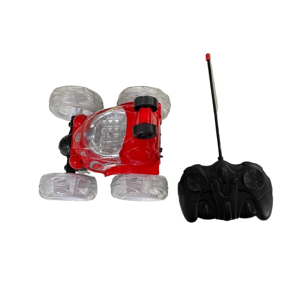 Vogacara Control remoto Stunt Dumper Juguete de coche de acrobacias a Rotación de 360 grados Coche de acrobacias Multifuncional Juguetes Educativos No.2 Vogacara FN003548-02