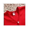 thumbnail image 6 of Dewadbow Toddler Baby Boys Girls Knitted Sweater Cardigan Coat Long Sleeve Tops, 6 of 6