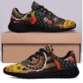 thumbnail image 3 of Turkey Thanksgiving America Shoes Sneakers for Women Men Black Size 9, 3 of 7