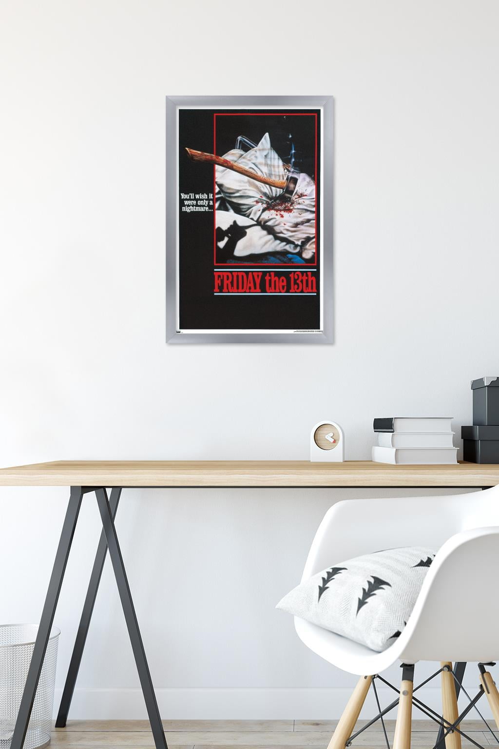 Friday The 13th - One Sheet Wall Poster, 14.725" x 22.375" Framed