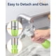 thumbnail image 2 of Immersion Blender de Mano 1000W 5 en 1 con Cable Stick Hand Blender Kitchen con 12 Velocidades, Libre de BPA, Vaso Mezclador, Picadora, Batidor, Espumador de Leche, Emulsionante Perfecto, 2 of 9