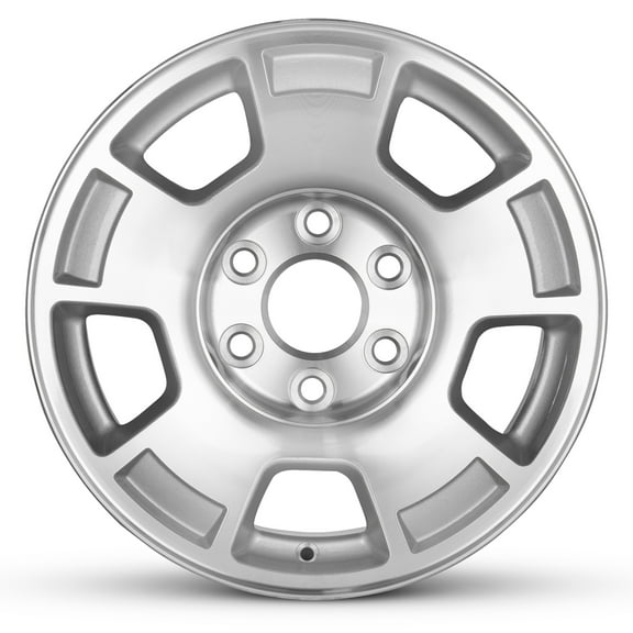 For 2007-2014 Chevrolet Suburban 17 Inch Machined Silver Rim - OE Direct Replacement - Road Ready Car Wheel