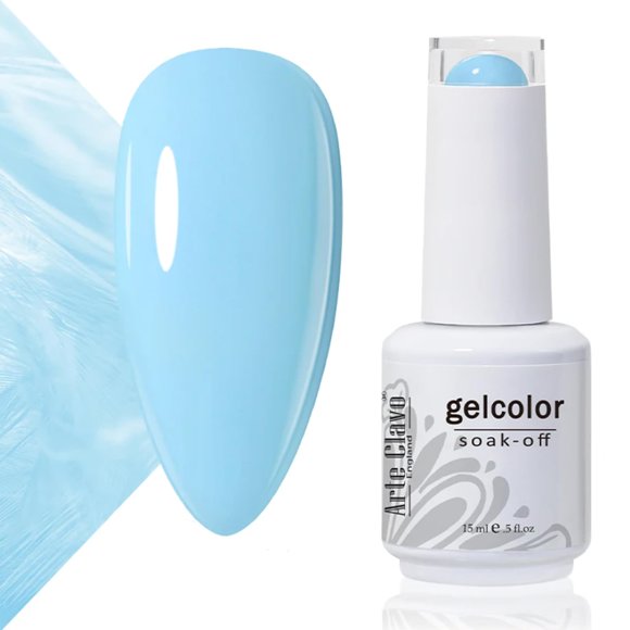 Esmalte en gel Arte Clavo Sky Blue Soak Off 15 ml