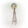 thumbnail image 3 of Alpine Corporation Metal Windmill Garden Stand, 3 of 13