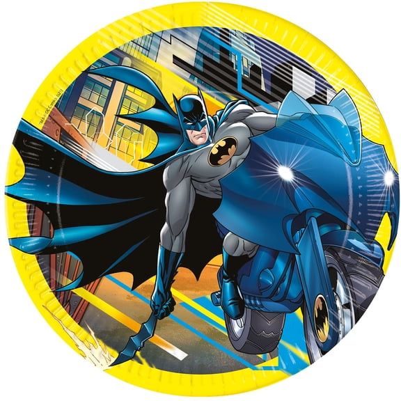 Procos Batman 9" Party Plates Pack of 8