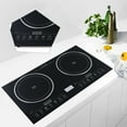 thumbnail image 3 of Wuzstar 2600W Electric Induction Ceramic Cooktop 2 Burners Cooker Stove Cooktop Electric Hob Cook Top Stove , 3 of 11