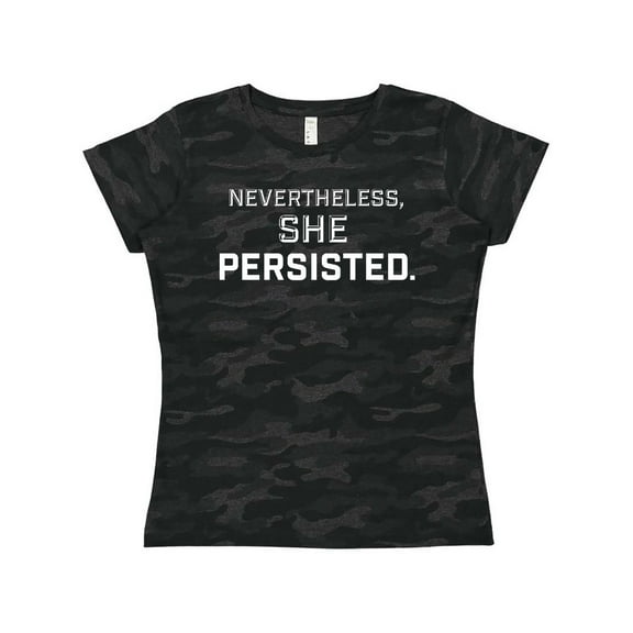 Inktastic Nevertheless, She Persisted Women's T-Shirt