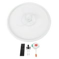 thumbnail image 2 of Ceiling Fans with Lights and Remote, 19.6 Inch Modern Round Ceiling Fan Light with 6 Speeds 3000K–6000K Dimmable LED for Bedroom Kitchen, 2 of 7