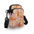 thumbnail image 3 of HELLHERO Retro Daisy Crossbody Sling Bags for Men, Women 2 Layers Messenger Bag Polyester Double-layer, 3 of 7