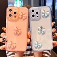 thumbnail image 6 of for iPhone 13 Pro Max Case 6.7 inch,Cute 3D Butterfly Bling Glitter Clear Transparent Case with Anti-Fall Lens Cameras Sparkly Soft TPU Case for iPhone 13 Pro Max Cover for Women Girls Pink, 6 of 13