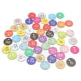 thumbnail image 4 of Number Tags, Multifunctional Plastic Round Number Labels Colorful  For Livestock Farming 1-50, 4 of 8