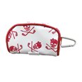 thumbnail image 2 of Bolsa portátil para pelota de Golf, bolsa organizadora con estampado de cabeza de , riñonera, regalo para entrenamiento de Golf para hombres rojo Baoblaze Bolsa de pelota de golf, 2 of 6