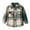 Army Green, variant on Tiijoy Toddler Boys Plaid Long Sleeve Shirt Button Down Jacket Cardigan Coat, Sizes 4-5