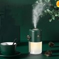 thumbnail image 2 of axGear 300ML Mini Humidificateur Rechargeable avec Veilleuse pour Voiture (Vert Seulement), 2 of 5