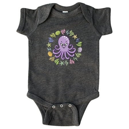 

Inktastic Octopus Cute Girls Outfit Gift Baby Girl Bodysuit