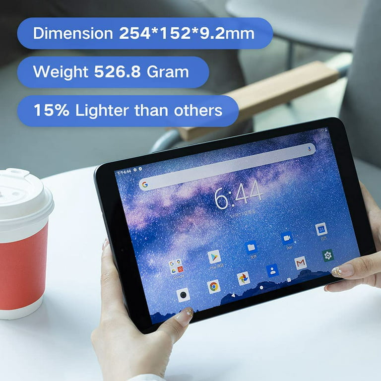 Tablet 10" HD Android 10 Tablet, Qualcomm 64bit Drop 32GB Storage, 3GB RAM, Quick Charge 3.0, Medieval Gray, 3667AT 10" 3GB/32/GB) w/ Protective Case - Walmart.com