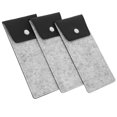 thumbnail image 2 of MasteelfCA 3 Pcs Pochette en Feutre pour Lunettes de Soleil Sac de Rangement pour Lunettes de Lecture Pochette pour Lunettes de Vue Étui Doux pour Voyage, 2 of 7