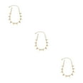 thumbnail image 2 of stanreset 1PCS Rivet Collier Punk Goth Rivets Faits à la Main Chokers Collier Rock Gothique Chokers Or 3Set, 2 of 6