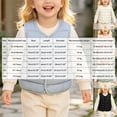 thumbnail image 4 of Splozh Kids Fleece Vests Lightweight Vest Warm Cute Sleeveless Jacket Soft Fall Winter Clothes Outerwear Coat,Light Blue,18-24 Months, 4 of 6