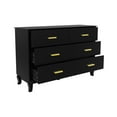 thumbnail image 3 of KULAGAGA  Modern 6 Drawer Dresser for Bedroom, Storage Chest of Drawers for Living Room, Hallway, Entryway, Nursery, 3 of 7