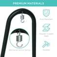 thumbnail image 2 of Best Choice Products Adjustable Curved Stand for Hammock Chairs and Swings - Black, 2 of 6
