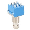 thumbnail image 4 of True Bypass Pedal Box Switch Effect Stomp Box Switch Unbuffered Bypass Foot Box Switch 9-Pin Guitar Pedal Box Switch Metal PVC High Temperature Resistant For Audio Equipment, 4 of 8