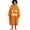 Orange, variant on Faraee Wearable Blanket Hoodie for Kids Toddler 0-5 Years Pumpkin Oversized Hooded Blankets Sweatshirt with Pocket Orange Birthday Gift for Boys and Girls