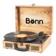 thumbnail image 2 of Tocadiscos Bluetooth Tipo Maletín Portátil Bonn cafe, 2 of 4