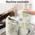 thumbnail image 5 of Pioneer Flower Floral Print Pattern Bathroom Rugs Mat, Non Slip Microfiber Bathroom Rug with Rubber Backing, Soft Mats for Bathroom Floor Tub Shower, 24"x60", 5 of 5