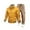 Yellow, variant on 2 Piece Cargo Tracksuits for Men Casual Hiking Jogging Sport Outfits Full Zip Lightweight Jacket and Pant Sets (XL, Yellow)