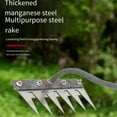 thumbnail image 3 of Steel Weeder Versatile Rake Detachable Agricultural Tool for Effective Dissemination and Efficient Gardening, 3 of 8