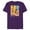Purple, variant on Marvel Studios X-Men ’97 Jubilee Powers & Logo Action Panels- Short Sleeve Blended T-Shirt for Adults - Customized-Dark Heather