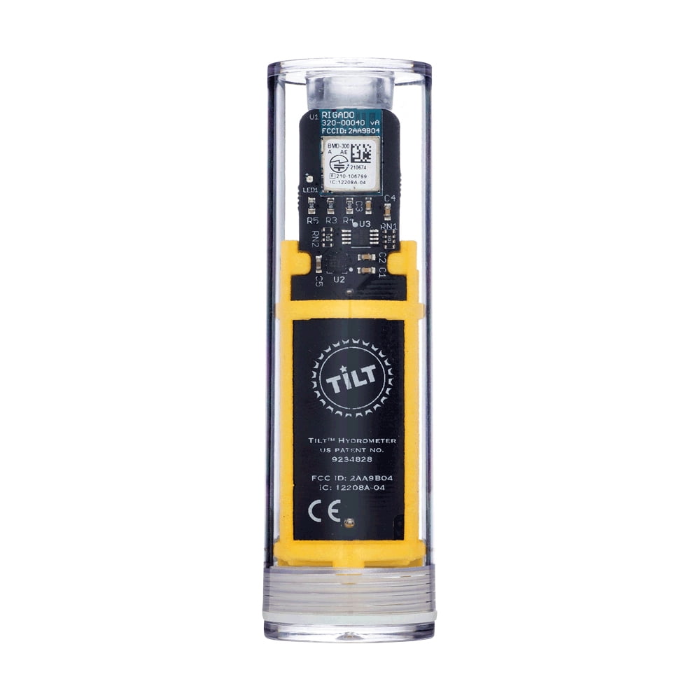 Tilt Digital Wireless Hydrometer And Thermometer For Smartphone Or