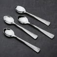 thumbnail image 4 of Ridge Design 4-piece Nascent Steel Coffee/Dessert Spoon Set, 4 of 5