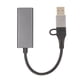thumbnail image 2 of Adaptador Ethernet Nikou Tipo C a RJ45 Adaptador USB Cto R, 2 of 9