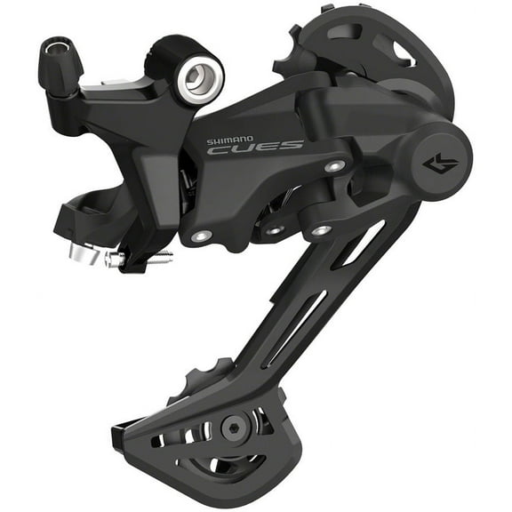 Shimano CUES RD-U4020-SGS Rear Derailleur - 9-Speed, Shadow Design, Direct Attach, Medium Cage, Black