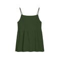 thumbnail image 5 of Lumistal Women's Sleeveless Linen Tank Top V Neck Button Down Shirt Casual Blouse for Women Trendy Loose Fit Summer Beach Vacation Tops Daily Wear Green M, 5 of 7