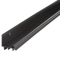 M-D Building Products 82578 36 in. Brown Vinyl L-Shape Screw-on Under Door Seal