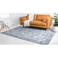 thumbnail image 3 of Rugs.com Oregon Collection Rug – 10' x 13' Blue Low-Pile Rug Perfect For Living Rooms, Large Dining Rooms, Open Floorplans, 3 of 9