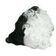 thumbnail image 1 of Peluca corta rizada ANGGREK Peluca rizada blanca negra ajustable Cosplay para fiesta, 1 of 8