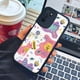 thumbnail image 4 of ¡Mantén tu iPhone seguro y elegante con esta divertida funda para teléfono plateada, colorida, mate, de doble capa, con dibujos animados!, 4 of 4