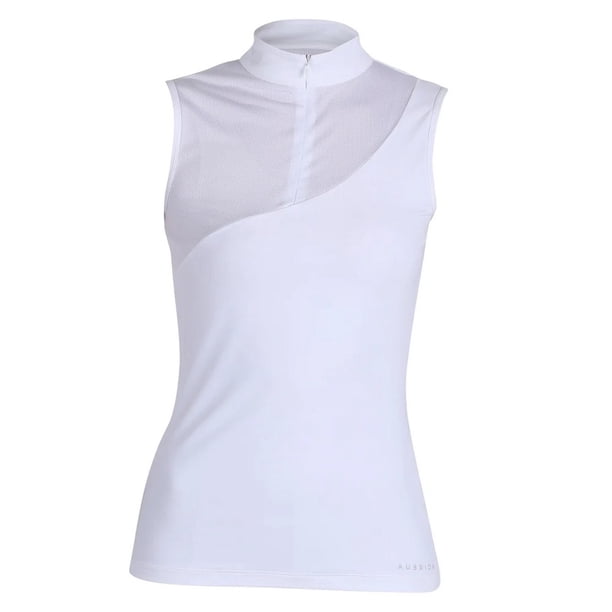 Aubrion - Camisa para Exhibición Luton para Mujer (Blanco)