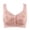 Z02*Rose Gold, variant on Gymayou Women's Plus Size Front Closure Push Up Strapless Bandeau Bra Wireless Tube Bralettes Breathable Bras Black L