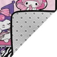 thumbnail image 3 of My Melody And Kuromi Rugs Washable Cover Floor Rug Carpets Bathroom Decorations For Kitchen Bedroom Indoor 36"X24", 3 of 7