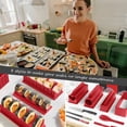 thumbnail image 2 of Kit para hacer sushi HI NINGER Deluxe Edition con molde de 12 piezas, 2 of 7