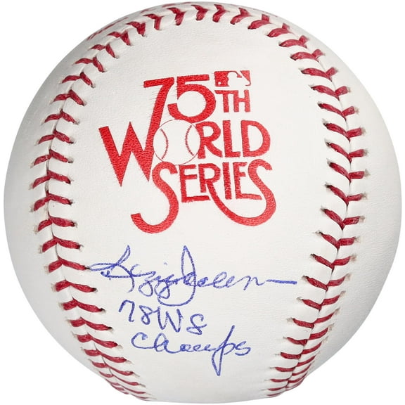 Reggie Jackson New York Yankees Autographed 1978 World Series Logo Baseball with "78 WS Champs" Inscription - Fanatics Authentic Certified